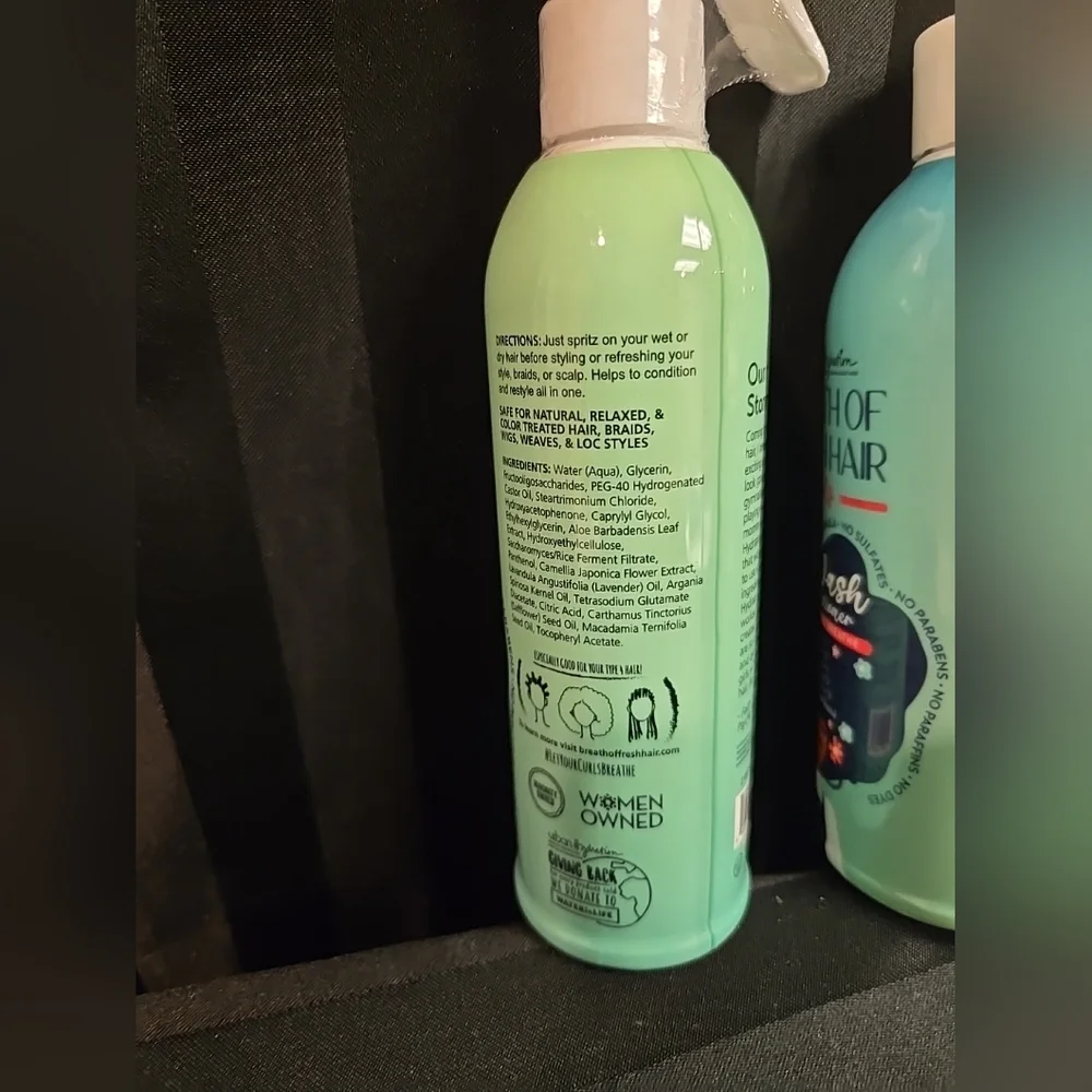 3 Piece Mixed Kids Breath Of Fresh Hair Style Lotion Detangler & Conditioner Lot